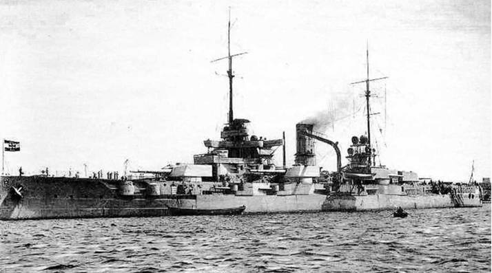 Иллюстрация к книге — Линейные корабли Германии. Часть I. «Нассау» «Вестфален» «Рейнланд» «Позен» [pic_69.jpg]