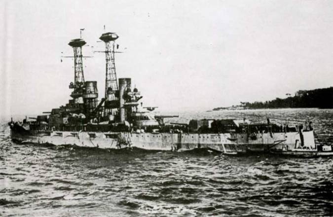 Иллюстрация к книге — Линейные корабли Соединенных Штатов Америки. Часть I. Линкоры типов “South Carolina”, “Delaware”, “Florida” и “Wyoming”. [pic_112.jpg]