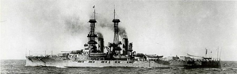 Иллюстрация к книге — Линейные корабли Соединенных Штатов Америки. Часть I. Линкоры типов “South Carolina”, “Delaware”, “Florida” и “Wyoming”. [pic_129.jpg]