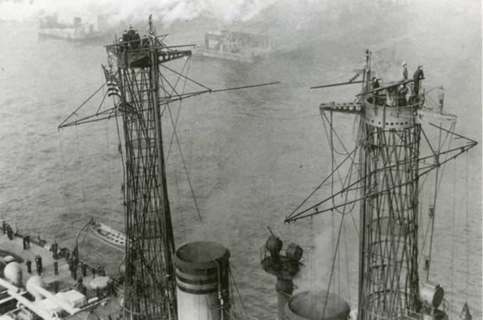 Иллюстрация к книге — Линейные корабли Соединенных Штатов Америки. Часть I. Линкоры типов “South Carolina”, “Delaware”, “Florida” и “Wyoming”. [pic_134.jpg]