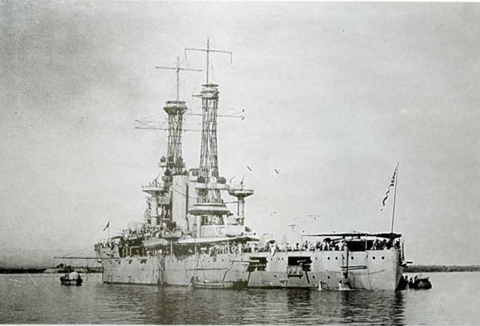 Иллюстрация к книге — Линейные корабли Соединенных Штатов Америки. Часть I. Линкоры типов “South Carolina”, “Delaware”, “Florida” и “Wyoming”. [pic_143.jpg]