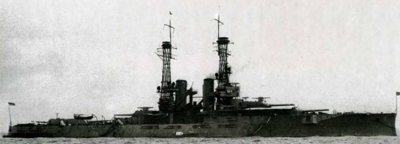 Иллюстрация к книге — Линейные корабли Соединенных Штатов Америки. Часть I. Линкоры типов “South Carolina”, “Delaware”, “Florida” и “Wyoming”. [pic_149.jpg]