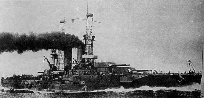 Иллюстрация к книге — Линейные корабли Соединенных Штатов Америки. Часть I. Линкоры типов “South Carolina”, “Delaware”, “Florida” и “Wyoming”. [pic_16.jpg]