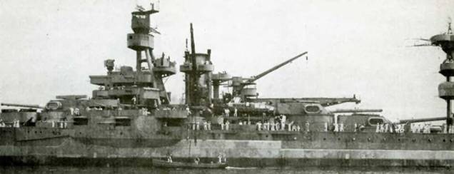 Иллюстрация к книге — Линейные корабли Соединенных Штатов Америки. Часть I. Линкоры типов “South Carolina”, “Delaware”, “Florida” и “Wyoming”. [pic_164.jpg]