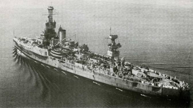 Иллюстрация к книге — Линейные корабли Соединенных Штатов Америки. Часть I. Линкоры типов “South Carolina”, “Delaware”, “Florida” и “Wyoming”. [pic_166.jpg]