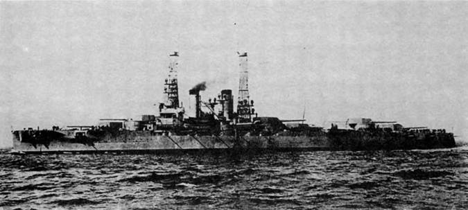 Иллюстрация к книге — Линейные корабли Соединенных Штатов Америки. Часть I. Линкоры типов “South Carolina”, “Delaware”, “Florida” и “Wyoming”. [pic_22.jpg]