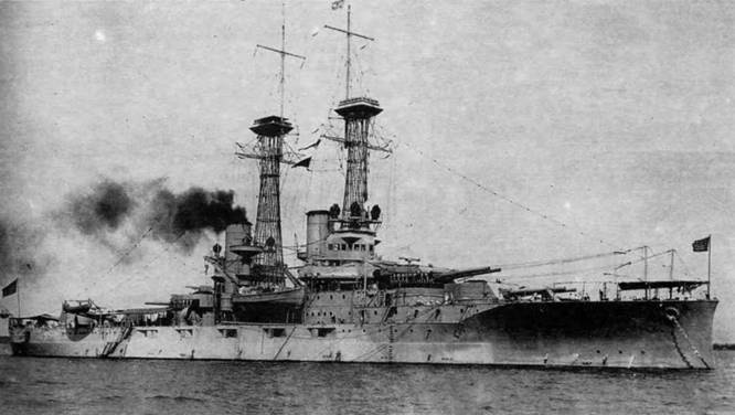 Иллюстрация к книге — Линейные корабли Соединенных Штатов Америки. Часть I. Линкоры типов “South Carolina”, “Delaware”, “Florida” и “Wyoming”. [pic_45.jpg]