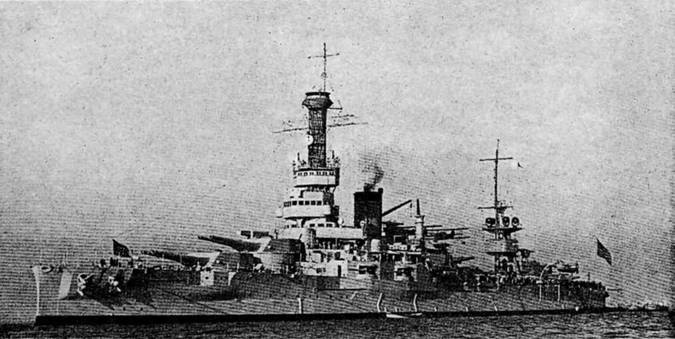 Иллюстрация к книге — Линейные корабли Соединенных Штатов Америки. Часть I. Линкоры типов “South Carolina”, “Delaware”, “Florida” и “Wyoming”. [pic_79.jpg]