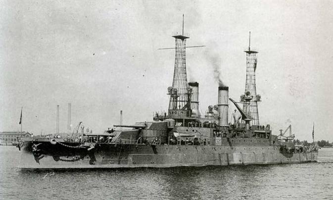 Иллюстрация к книге — Линейные корабли Соединенных Штатов Америки. Часть I. Линкоры типов “South Carolina”, “Delaware”, “Florida” и “Wyoming”. [pic_92.jpg]