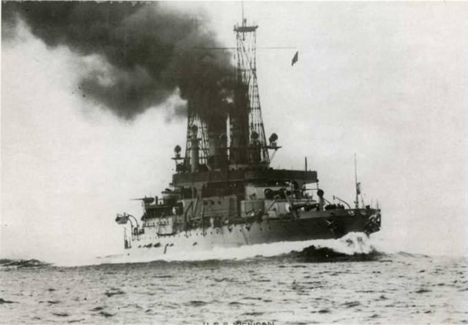 Иллюстрация к книге — Линейные корабли Соединенных Штатов Америки. Часть I. Линкоры типов “South Carolina”, “Delaware”, “Florida” и “Wyoming”. [pic_93.jpg]