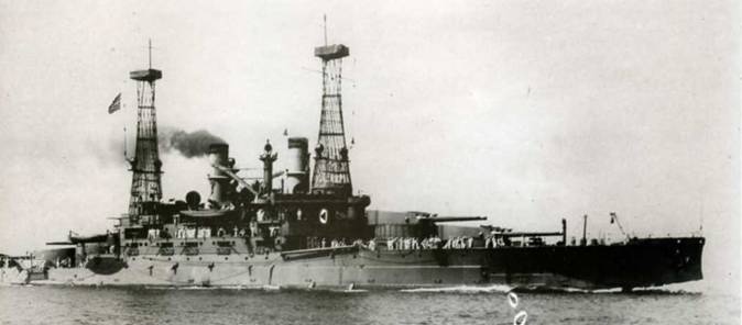 Иллюстрация к книге — Линейные корабли Соединенных Штатов Америки. Часть I. Линкоры типов “South Carolina”, “Delaware”, “Florida” и “Wyoming”. [pic_95.jpg]