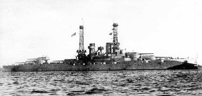 Иллюстрация к книге — Линейные корабли Соединенных Штатов Америки. Часть II. Линкоры типов “New York”, “Oklahoma” и “Pennsylvania” [pic_136.jpg]