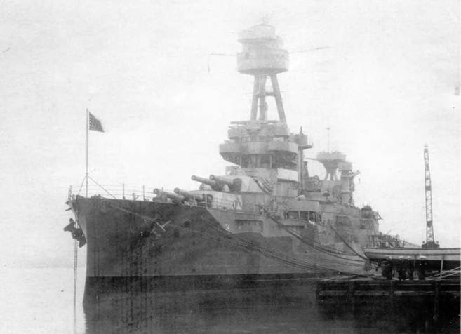 Иллюстрация к книге — Линейные корабли Соединенных Штатов Америки. Часть II. Линкоры типов “New York”, “Oklahoma” и “Pennsylvania” [pic_143.jpg]