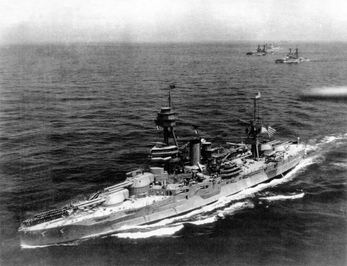 Иллюстрация к книге — Линейные корабли Соединенных Штатов Америки. Часть II. Линкоры типов “New York”, “Oklahoma” и “Pennsylvania” [pic_155.jpg]