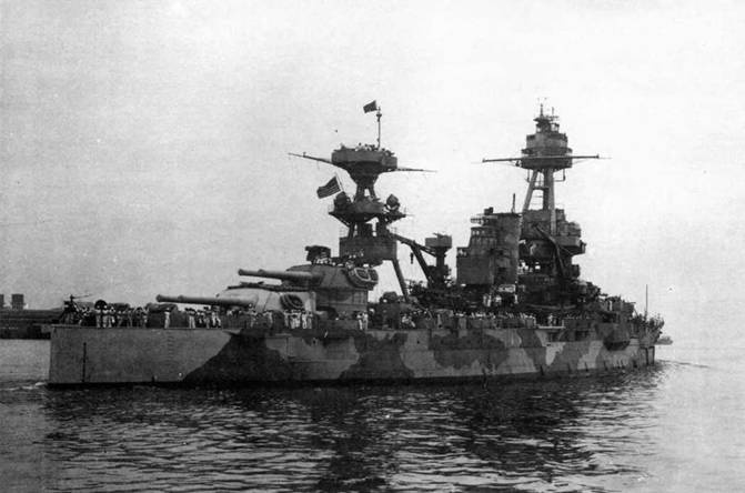 Иллюстрация к книге — Линейные корабли Соединенных Штатов Америки. Часть II. Линкоры типов “New York”, “Oklahoma” и “Pennsylvania” [pic_162.jpg]