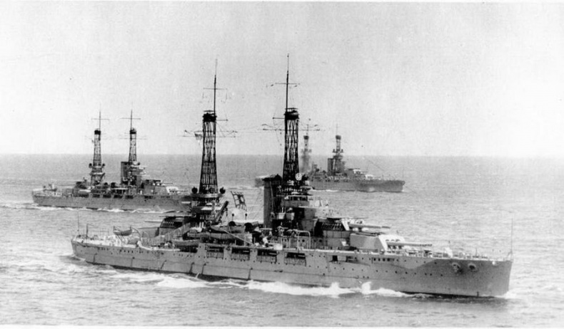 Иллюстрация к книге — Линейные корабли Соединенных Штатов Америки. Часть II. Линкоры типов “New York”, “Oklahoma” и “Pennsylvania” [pic_165.jpg]