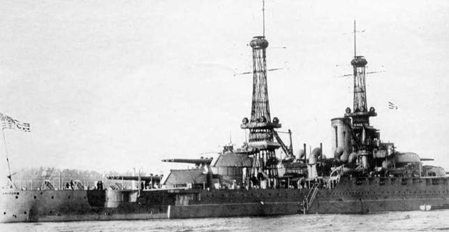 Иллюстрация к книге — Линейные корабли Соединенных Штатов Америки. Часть II. Линкоры типов “New York”, “Oklahoma” и “Pennsylvania” [pic_188.jpg]