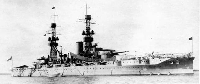 Иллюстрация к книге — Линейные корабли Соединенных Штатов Америки. Часть II. Линкоры типов “New York”, “Oklahoma” и “Pennsylvania” [pic_190.jpg]