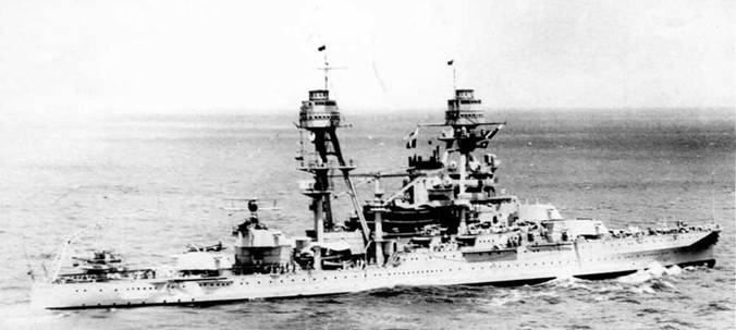 Иллюстрация к книге — Линейные корабли Соединенных Штатов Америки. Часть II. Линкоры типов “New York”, “Oklahoma” и “Pennsylvania” [pic_195.jpg]