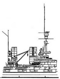 Иллюстрация к книге — Линейные корабли типа "Баерн". Последние дредноуты империи кайзера Вильгельма II. [img_24.jpg]
