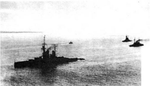 Иллюстрация к книге — Линейные корабли типа "Баерн". Последние дредноуты империи кайзера Вильгельма II. [img_28.jpg]