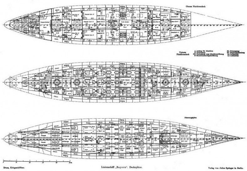 Иллюстрация к книге — Линейные корабли типа "Баерн". Последние дредноуты империи кайзера Вильгельма II. [img_43.jpg]