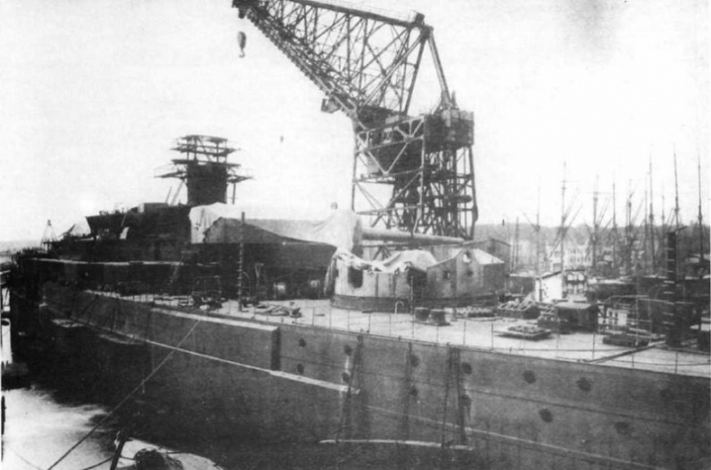 Иллюстрация к книге — Линейные корабли типа "Баерн". Последние дредноуты империи кайзера Вильгельма II. [img_68.jpg]