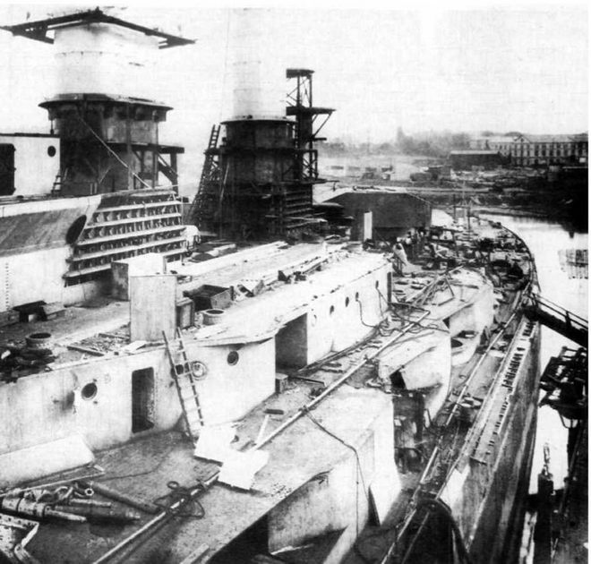 Иллюстрация к книге — Линейные корабли типа "Баерн". Последние дредноуты империи кайзера Вильгельма II. [img_69.jpg]