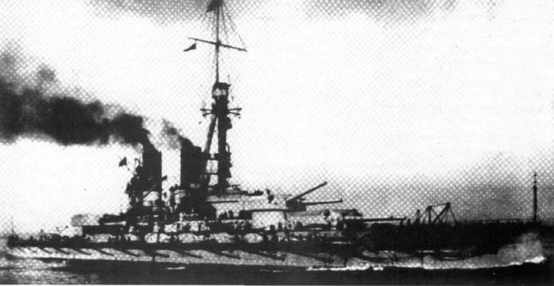 Иллюстрация к книге — Линейные корабли типа "Баерн". Последние дредноуты империи кайзера Вильгельма II. [img_72.jpg]