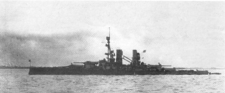 Иллюстрация к книге — Линейные корабли типа "Баерн". Последние дредноуты империи кайзера Вильгельма II. [img_73.jpg]