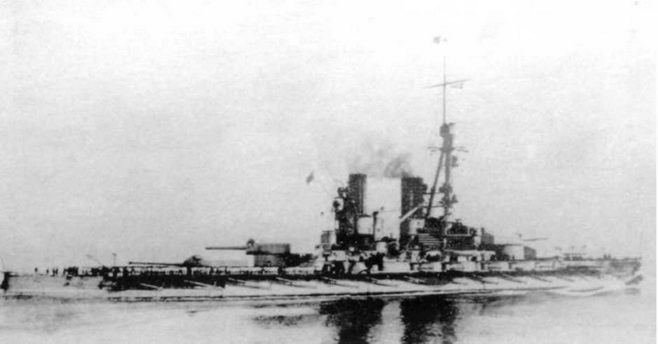 Иллюстрация к книге — Линейные корабли типа "Баерн". Последние дредноуты империи кайзера Вильгельма II. [img_74.jpg]