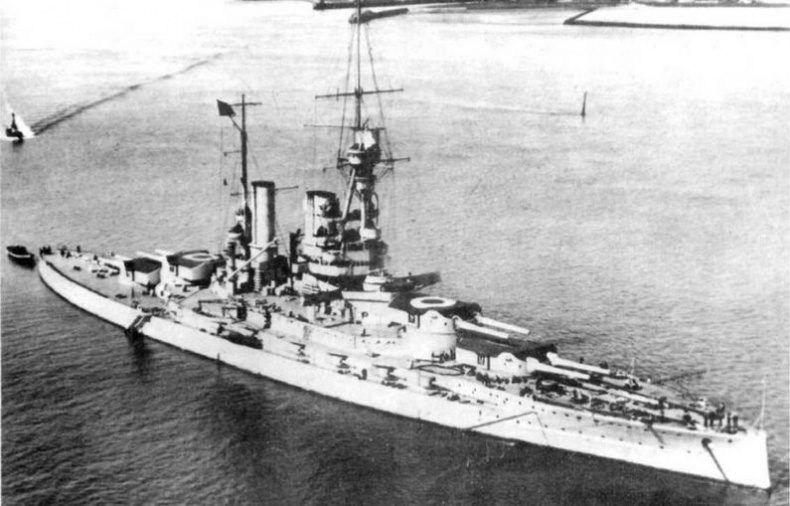 Иллюстрация к книге — Линейные корабли типа "Баерн". Последние дредноуты империи кайзера Вильгельма II. [img_75.jpg]