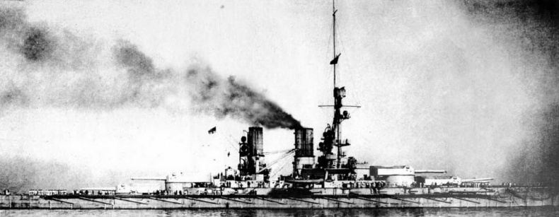 Иллюстрация к книге — Линейные корабли типа "Баерн". Последние дредноуты империи кайзера Вильгельма II. [img_77.jpg]