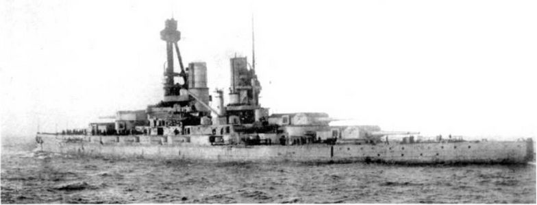 Иллюстрация к книге — Линейные корабли типа "Баерн". Последние дредноуты империи кайзера Вильгельма II. [img_83.jpg]