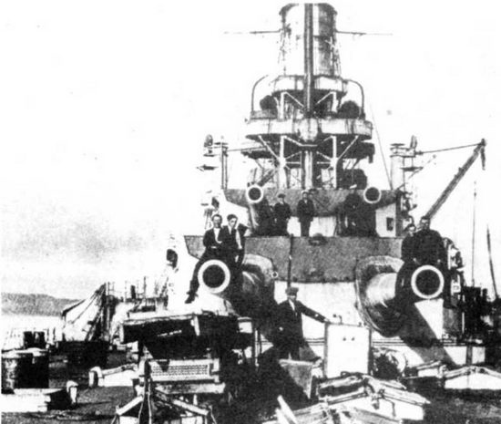 Иллюстрация к книге — Линейные корабли типа "Баерн". Последние дредноуты империи кайзера Вильгельма II. [img_94.jpg]