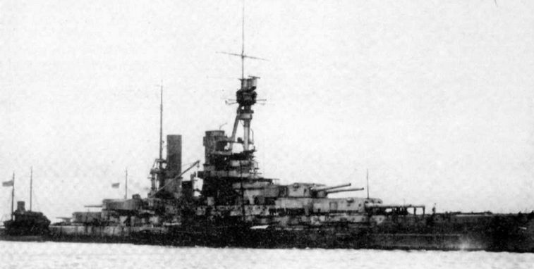 Иллюстрация к книге — Линейные корабли типа "Баерн". Последние дредноуты империи кайзера Вильгельма II. [img_95.jpg]