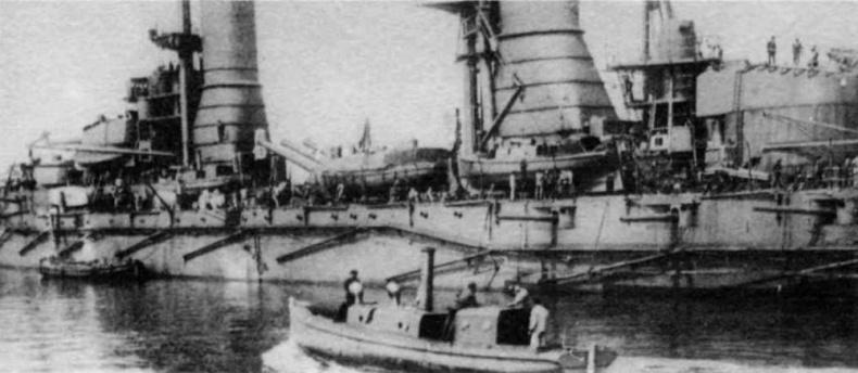 Иллюстрация к книге — Линейные корабли типа "Конте ди Кавур" [img_12.jpg]