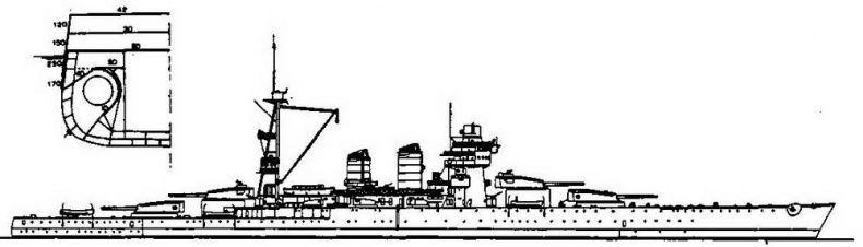Иллюстрация к книге — Линейные корабли типа "Конте ди Кавур" [img_27.jpg]