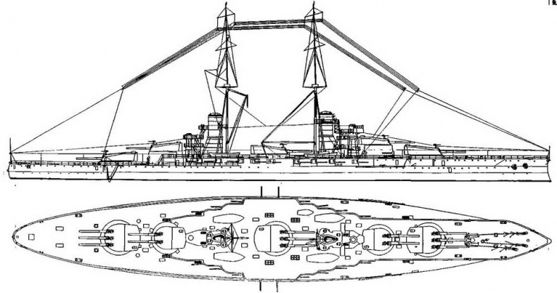 Иллюстрация к книге — Линейные корабли типа "Конте ди Кавур" [img_5.jpg]
