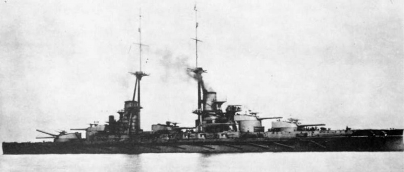 Иллюстрация к книге — Линейные корабли типа "Конте ди Кавур" [img_54.jpg]