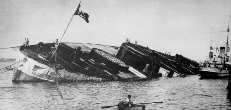 Иллюстрация к книге — Линейные корабли типа "Конте ди Кавур" [img_56.jpg]