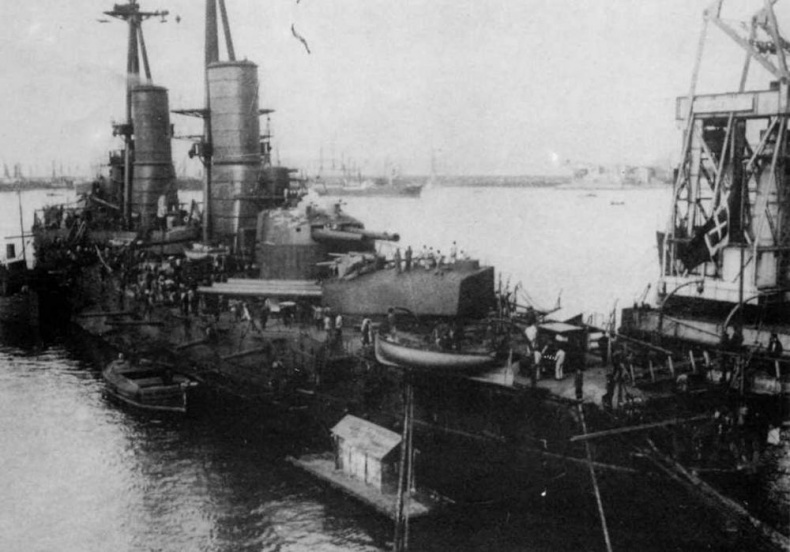 Иллюстрация к книге — Линейные корабли типа "Конте ди Кавур" [img_57.jpg]