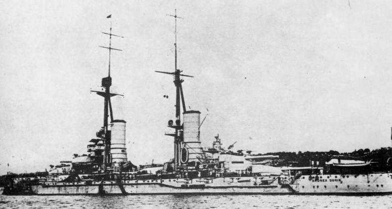 Иллюстрация к книге — Линейные корабли типа "Конте ди Кавур" [img_62.jpg]