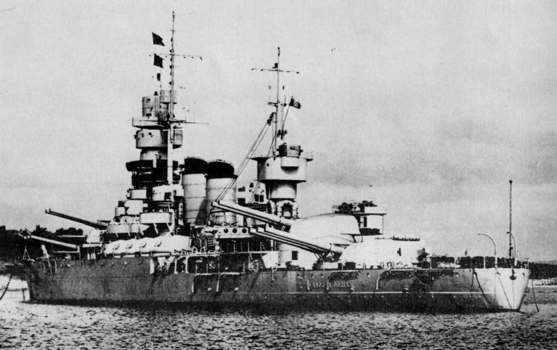 Иллюстрация к книге — Линейные корабли типа "Конте ди Кавур" [img_82.jpg]