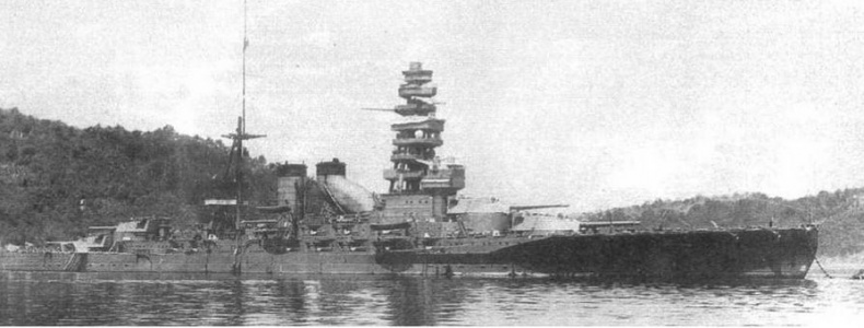 Иллюстрация к книге — Линейные корабли типа "Нагато". 1911-1945 гг. [img_102.jpg]
