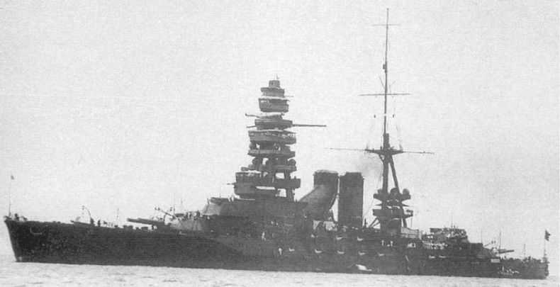 Иллюстрация к книге — Линейные корабли типа "Нагато". 1911-1945 гг. [img_107.jpg]