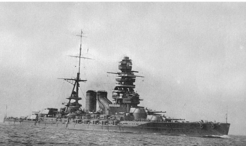 Иллюстрация к книге — Линейные корабли типа "Нагато". 1911-1945 гг. [img_168.jpg]
