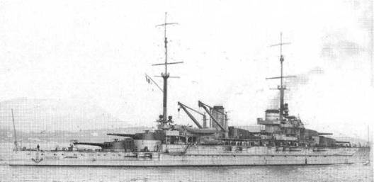 Иллюстрация к книге — Линейные корабли типа “Бретань” (1912-1953) [pic_109.jpg]