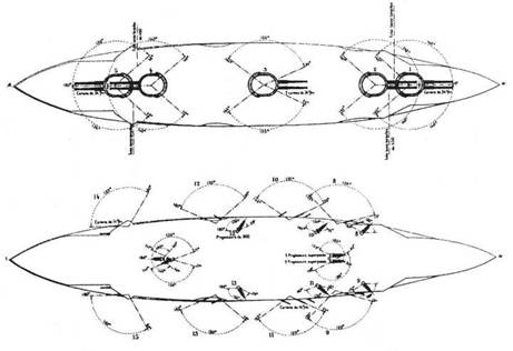 Иллюстрация к книге — Линейные корабли типа “Бретань” (1912-1953) [pic_11.jpg]