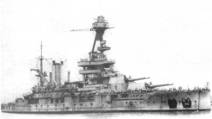 Иллюстрация к книге — Линейные корабли типа “Бретань” (1912-1953) [pic_135.jpg]